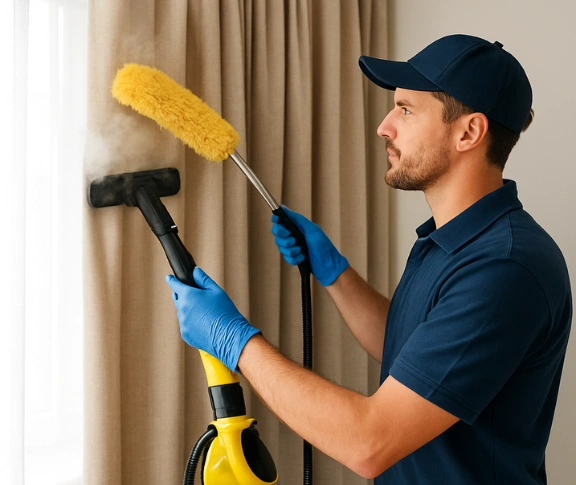 Trusted blind cleaning technician Matty Curtain Cleaning point-lonsdale-vic QLD