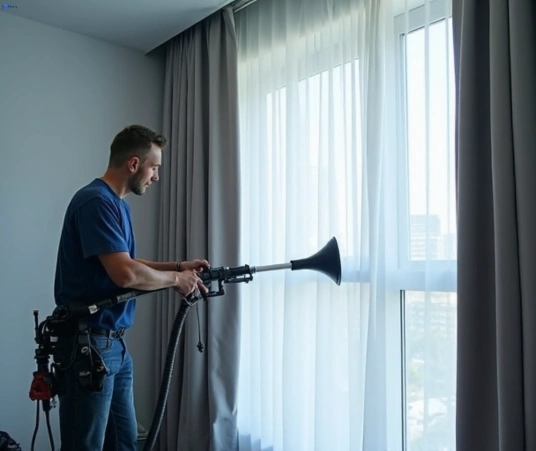 Professional drapes cleaning process tools Matty Curtain Cleaning point-lonsdale-vic